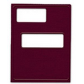 Tax Compatible Software Folder- Offset Windows, Green, Top-Staple (Blank)
